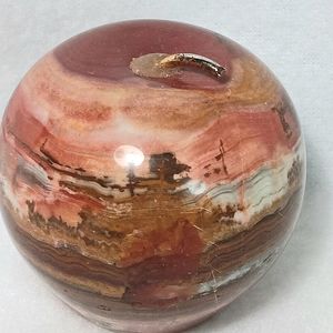 Crystal Fire Blood Red Apple Agate